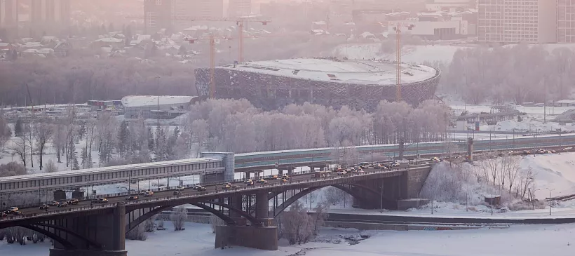 В&nbsp;Новосибирске достраивают ледовую арену