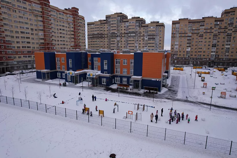 В&nbsp;подмосковном поселке Свердловском построили новый детский сад