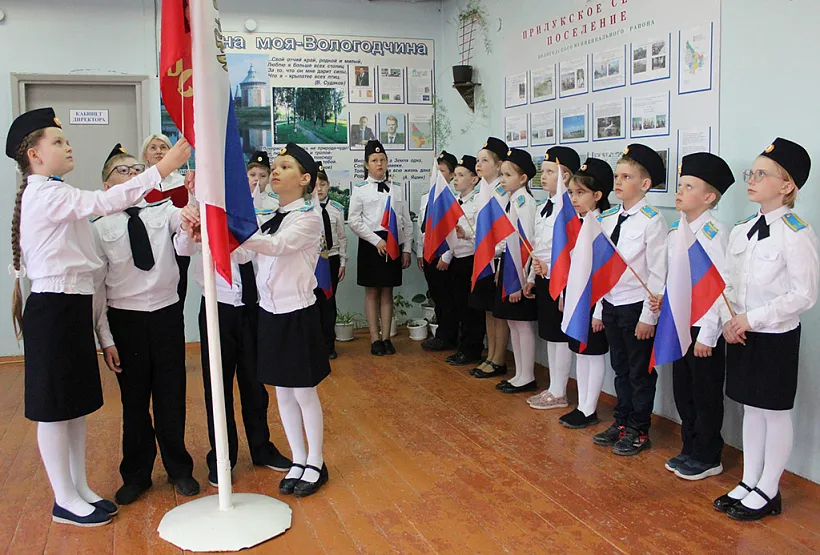 Школы Вологодской области закупят государственные символы