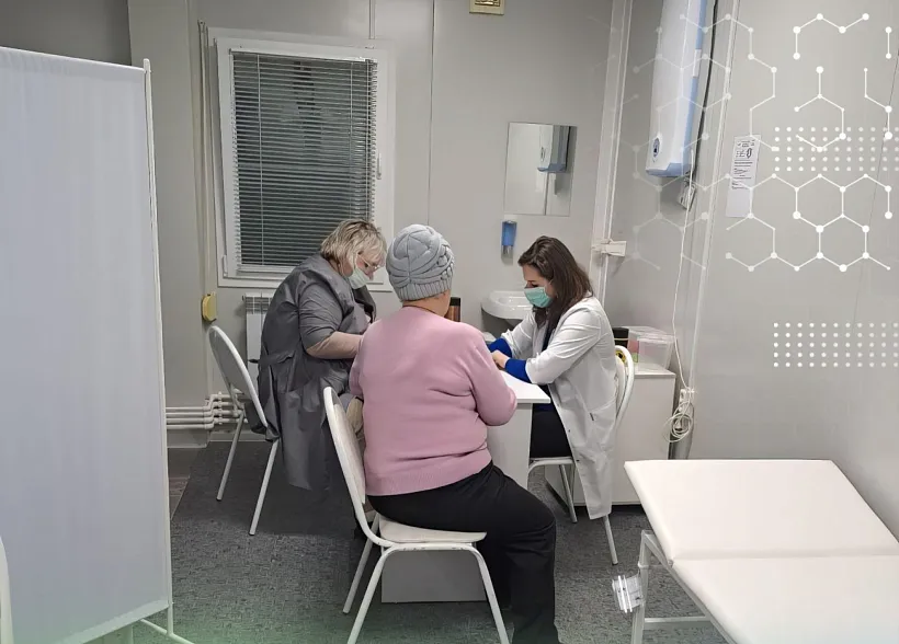 В&nbsp;Белгородской области врачи осмотрели жителей села Истобного