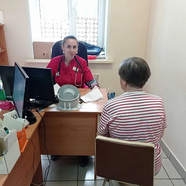 В&nbsp;Вологодской области врачи из&nbsp;Череповца осмотрели жителей поселка Чагода
