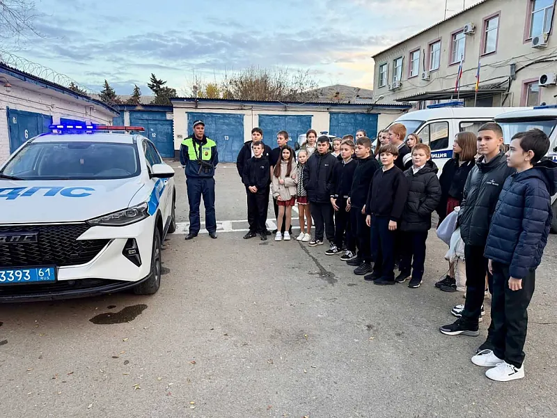 В&nbsp;Егорлыкском районе Ростовской области школьники посетили отдел МВД