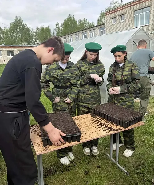 В&nbsp;школе села Новодмитриевка в&nbsp;Нижегородской области появился питомник
