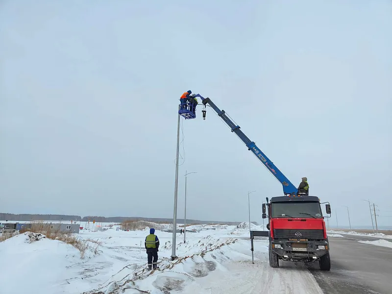 На&nbsp;дорогах Красноярского края установят около 36&nbsp;километров линий освещения