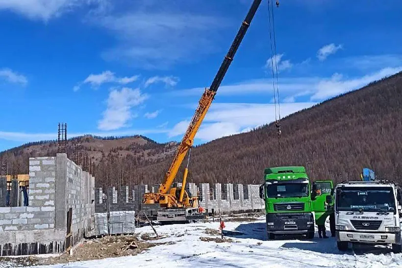 В&nbsp;Окинском районе Бурятии строится новая школа