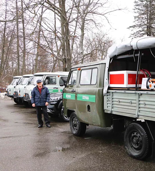 Сотрудники лесопожарного центра Пензенской области получили новые машины