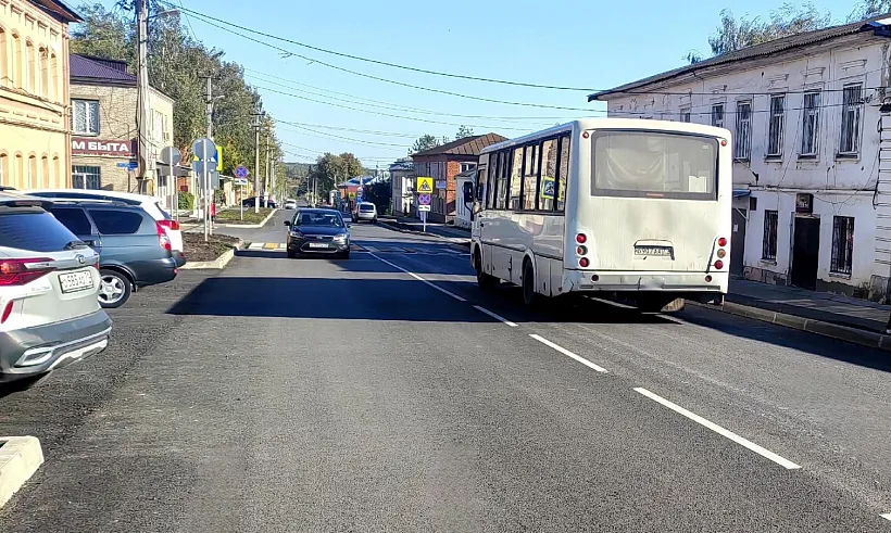 В&nbsp;городе Веневе Тульской области отремонтировали две улицы