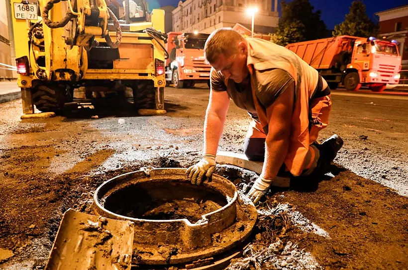 Ремонт дорог начался в&nbsp;алтайском городе Бийске по&nbsp;улице 8&nbsp;марта