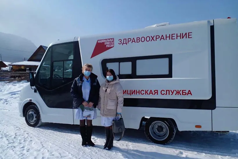 Мобильный фельдшерско-акушерский пункт работает в&nbsp;отдаленных селах Алтая