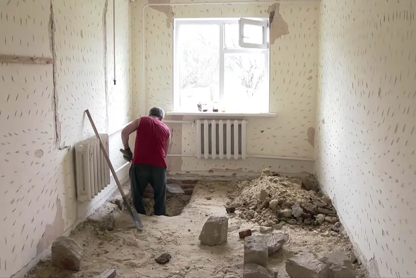 В&nbsp;селе Белгородской области ведется ремонт офиса семейного врача