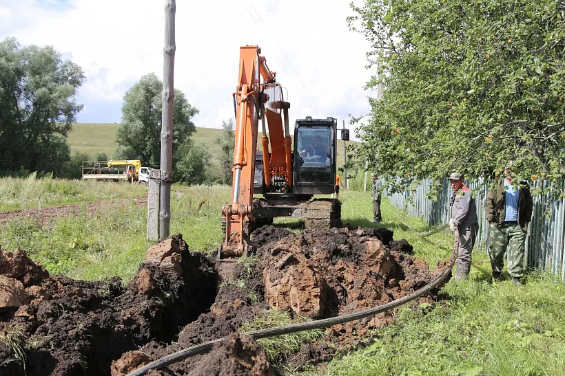 В&nbsp;дома села Малосухоязово в&nbsp;Башкирии провели газ