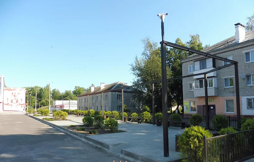 В&nbsp;поселке Любохна Брянской области благоустроили центральную площадь