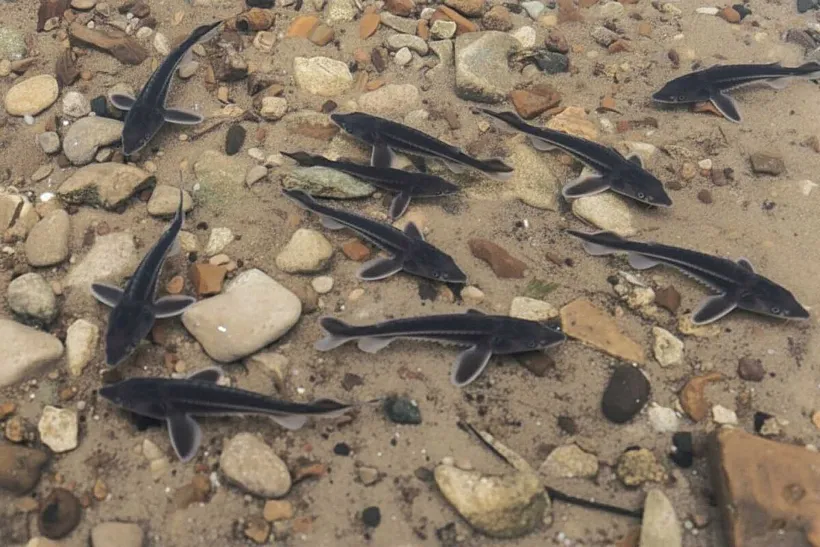 Более 138&nbsp;тысяч мальков стерляди выпустили в&nbsp;реку Оку в&nbsp;Серпухове