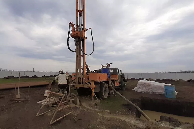 В&nbsp;ауле Уляп в&nbsp;Адыгее началось строительство нового водозабора