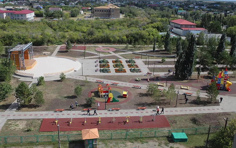 В&nbsp;Русской Поляне в&nbsp;Омской области проходит третий этап обновления парка