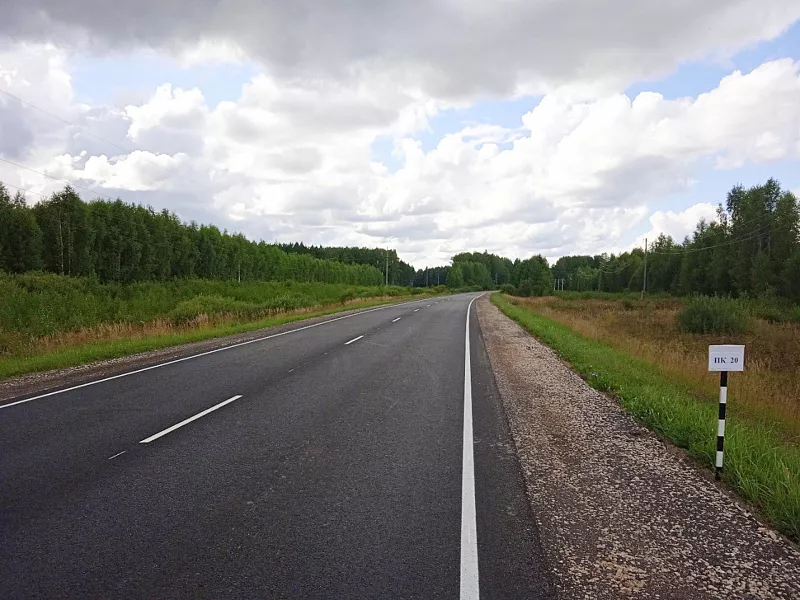 В&nbsp;Кикнурском округе Кировской области улучшили участок дороги
