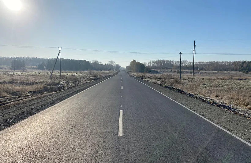 На&nbsp;Алтае отремонтировали 2,5&nbsp;км дороги Кытманово&nbsp;&mdash; Порошино&nbsp;&mdash; Клюквенный