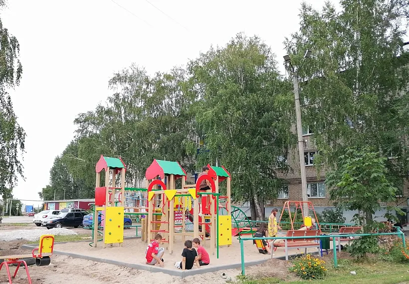 В&nbsp;Похвистневе Самарской области завершилось благоустройство дворов