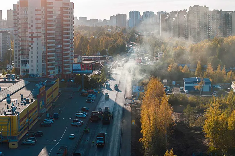 В&nbsp;ноябре в&nbsp;Ленобласти завершат ремонт дороги Санкт-Петербург&nbsp;&mdash; Матокса