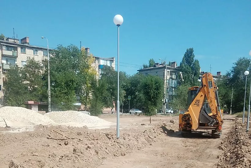 В&nbsp;Волгограде установили новые фонари возле железнодорожной станции