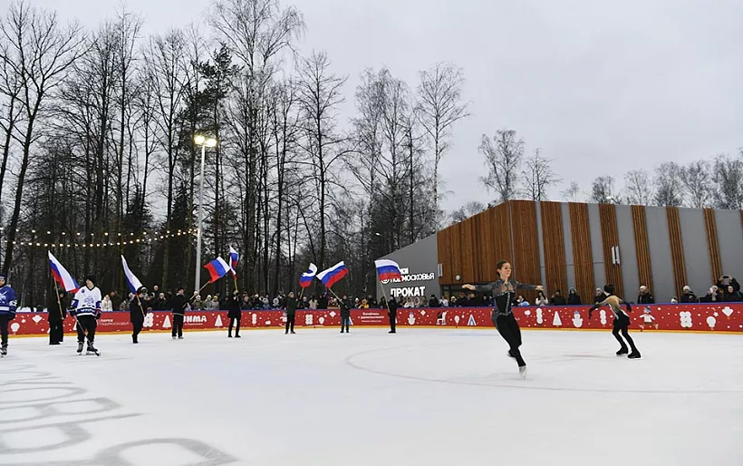 В&nbsp;двух парках подмосковного города Ивантеевка открылись ледовые катки