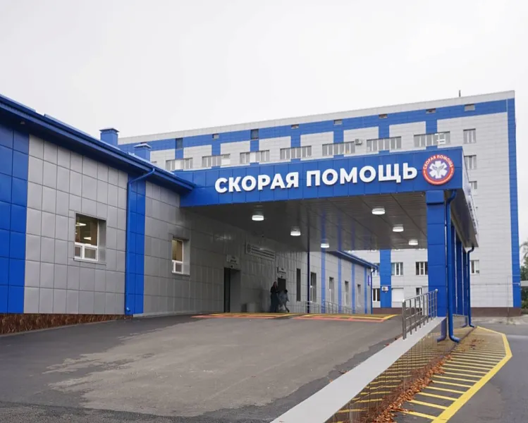 При Кабардино-Балкарской больнице построили отделение скорой помощи