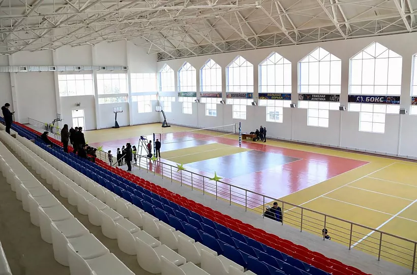 В&nbsp;дагестанском селе Ахты открыли новый спортивный комплекс
