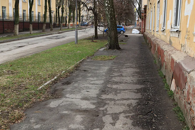 В&nbsp;Брянске начался капитальный ремонт улицы Октябрьской