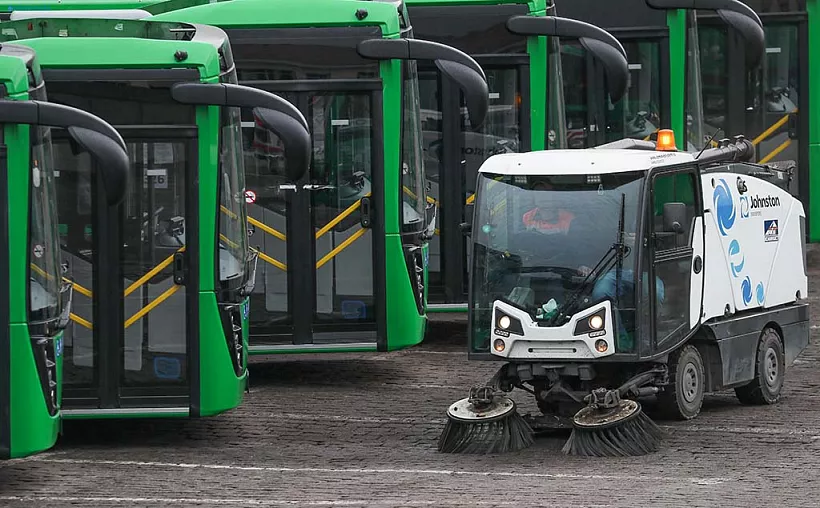 В&nbsp;Челябинск прибыли новые зеленые автобусы