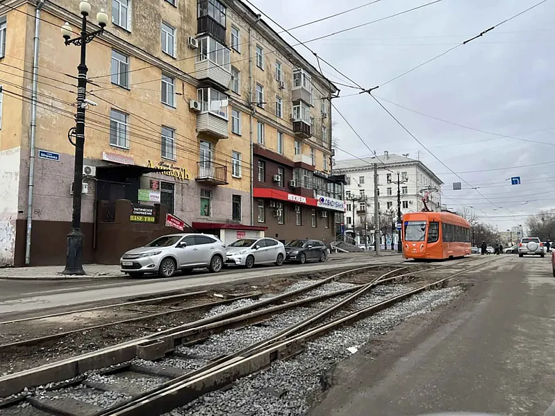 В&nbsp;Хабаровске стартовал ремонт участка дороги на&nbsp;улице Шеронова