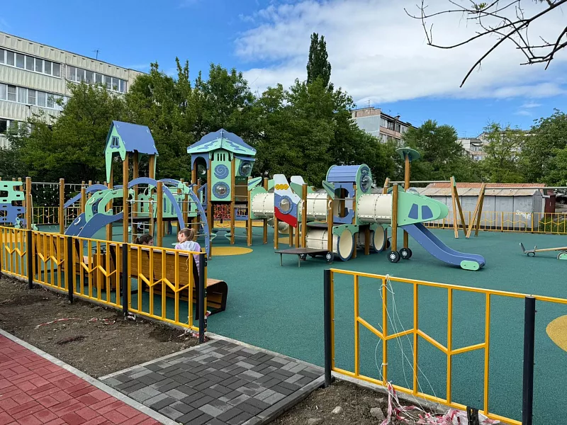 В&nbsp;Кисловодске появилась первая многофункциональная детская площадка