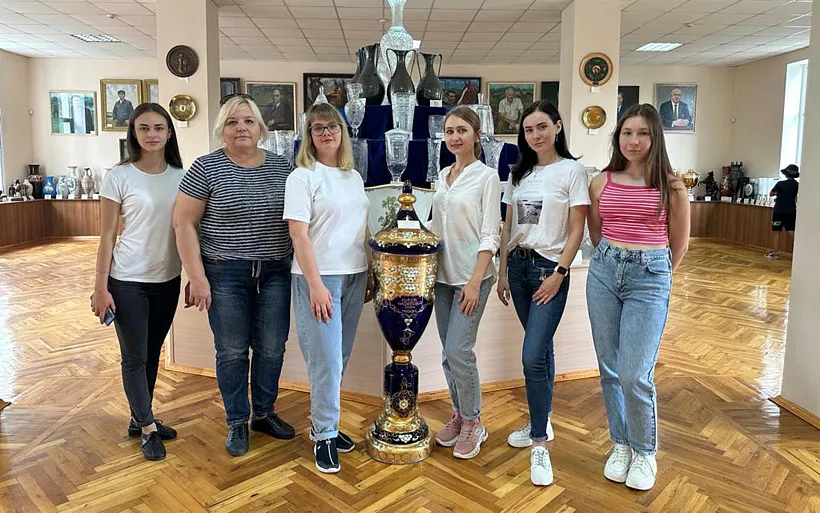 Конный завод &laquo;Восход&raquo; на&nbsp;Кубани в&nbsp;ходе экскурсии посетили туристы