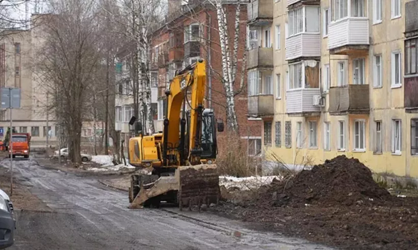 В&nbsp;Сергиевом Посаде возобновили благоустройство пешеходного маршрута