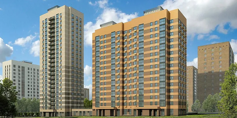 Два жилых дома возвели в&nbsp;Москве у&nbsp;станции метро &laquo;Кантемировская&raquo;