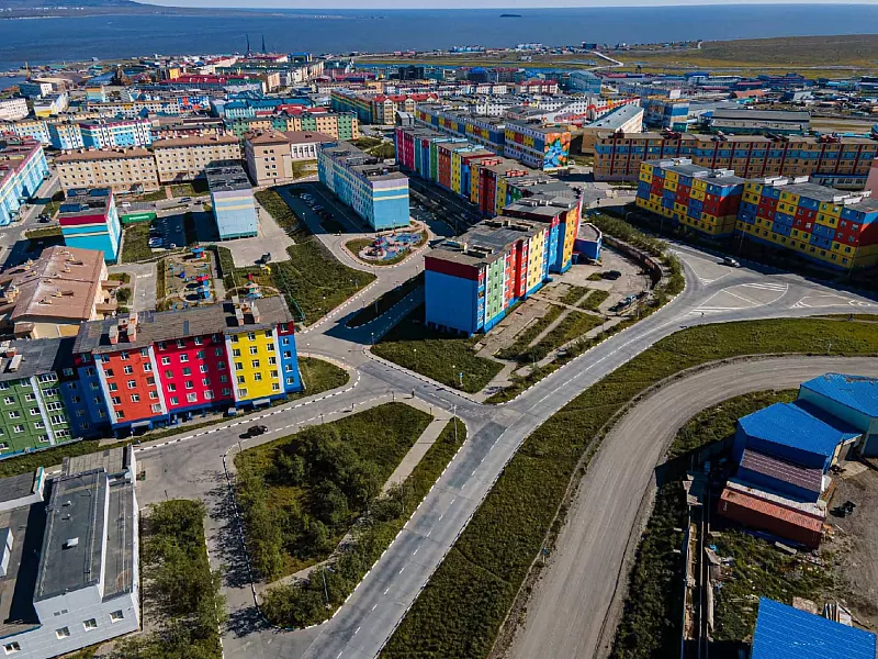 В&nbsp;Анадыре на&nbsp;Чукотке обновили четыре участка улиц