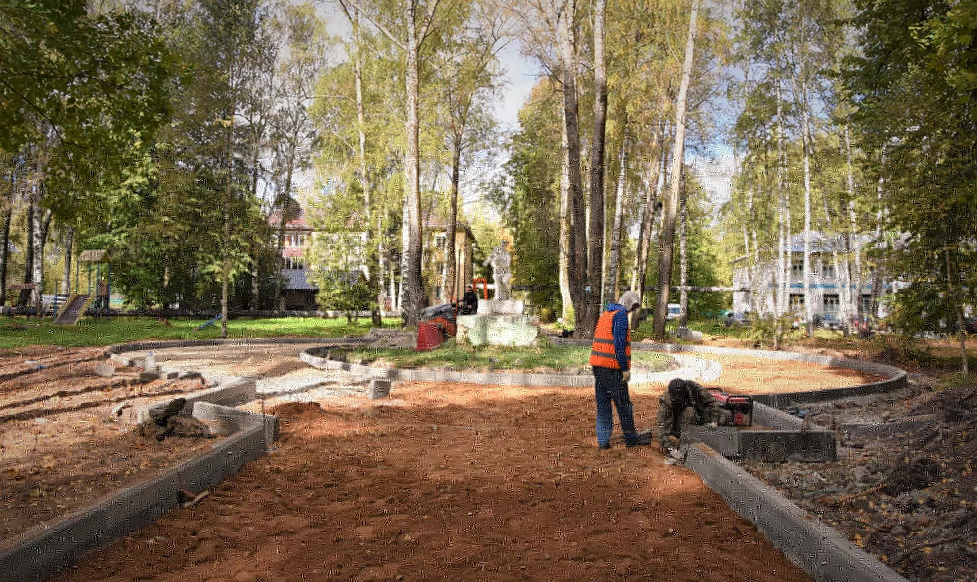 В&nbsp;Костроме благоустраивают парк санатория