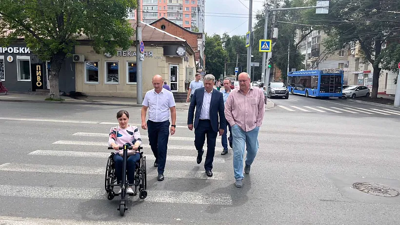 Улицу Мичурина в&nbsp;Саратове сделают доступнее для&nbsp;маломобильных групп