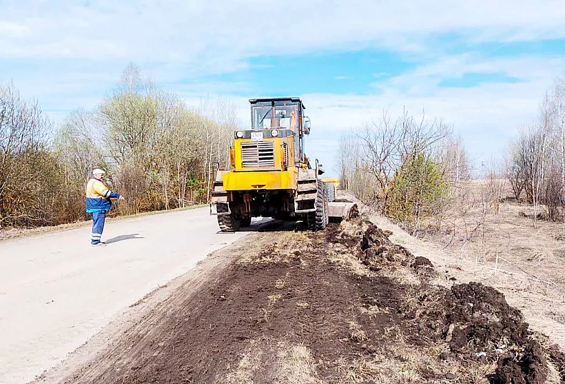 В&nbsp;Рязанской области начался ремонт трассы Островка&nbsp;&mdash; Белоречье