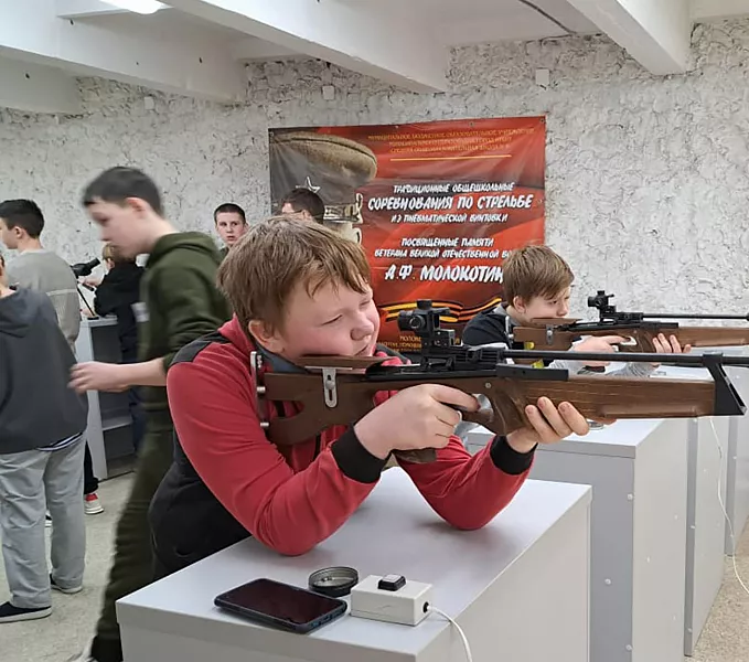 В&nbsp;Ирбите на&nbsp;Урале прошел турнир по&nbsp;стрельбе из&nbsp;пневматической винтовки