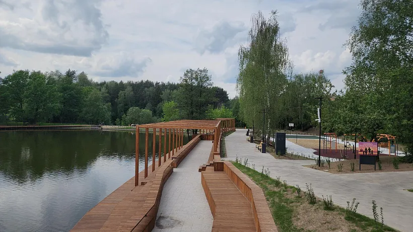 В&nbsp;подмосковном поселке Свердловском благоустроили набережную