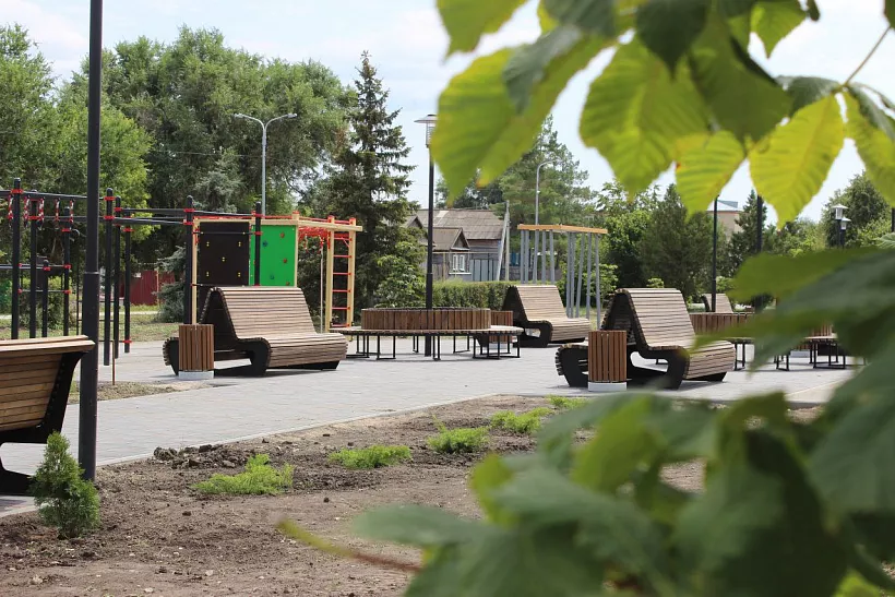 В&nbsp;Ивантеевке Саратовской области закончен первый этап благоустройства парка
