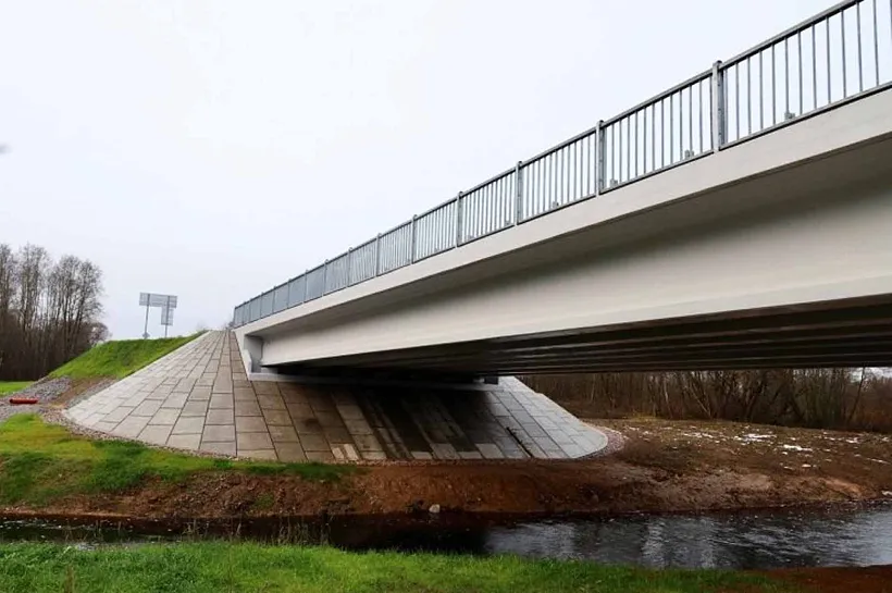 В&nbsp;Псковской области досрочно отремонтировали мост через реку Полонку