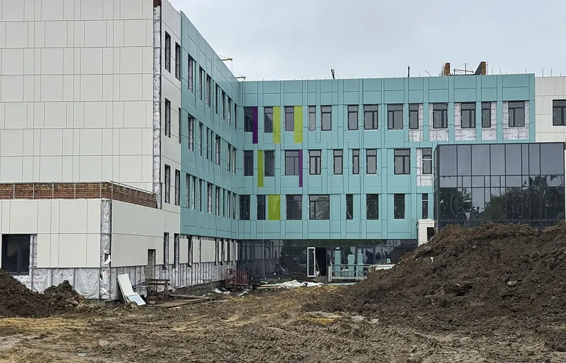 Строительство детской поликлиники в&nbsp;Белгороде завершат в&nbsp;этом году