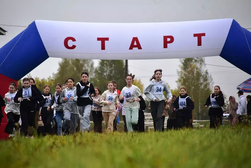В&nbsp;Янаульском районе Башкирии прошел легкоатлетический кросс
