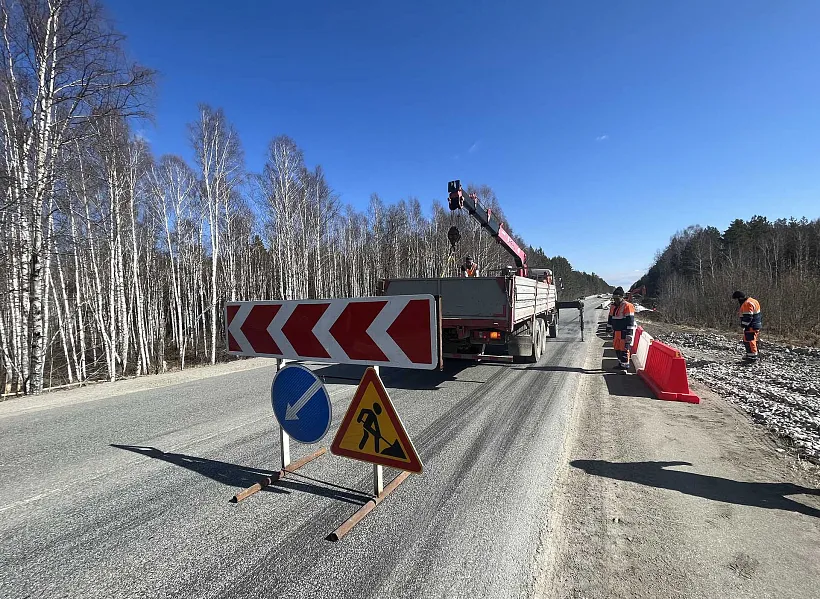 Ремонт Режевского тракта в&nbsp;Свердловской области идет ускоренными темпами