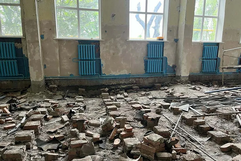 Школьники ставропольского поселка Урожайного получат обновленный спортзал
