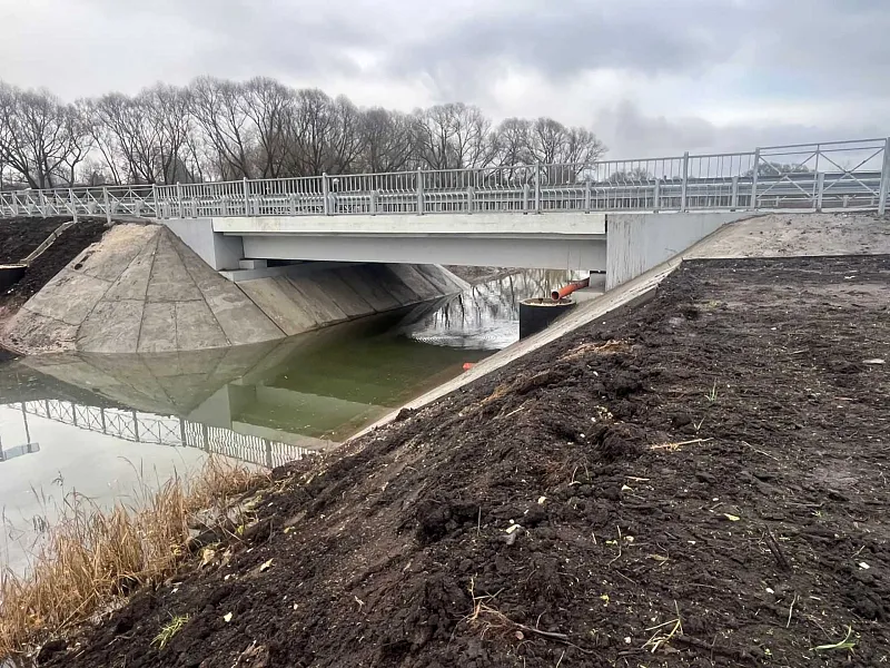 Во&nbsp;Владимирской области обновили мост через реку Бакалейку