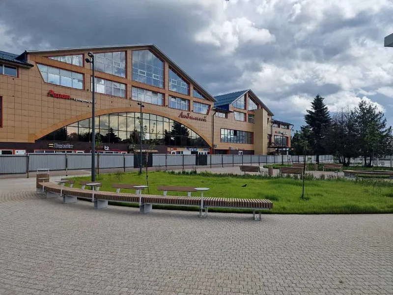 В&nbsp;подмосковном Хотькове реконструировали центральную площадь