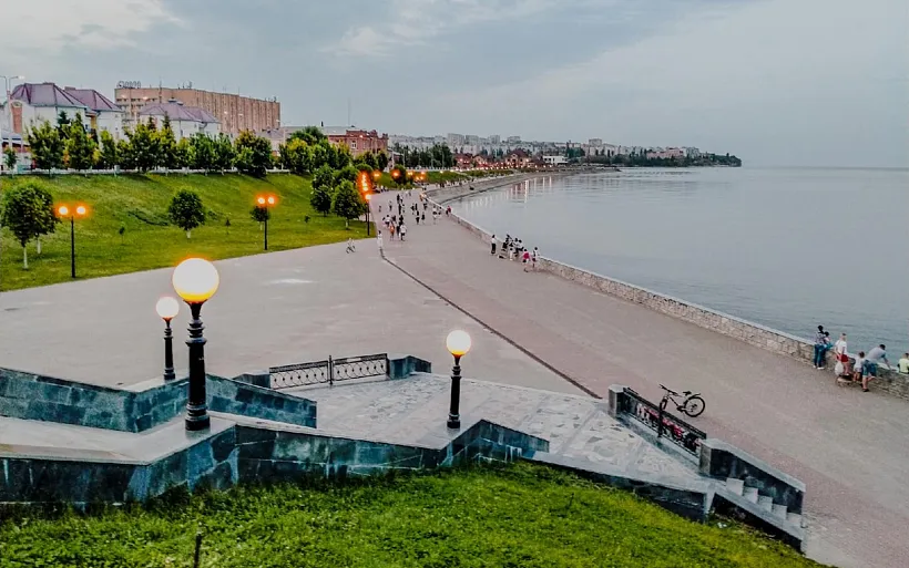 Обновление набережной города Камышина выполнено на&nbsp;80%