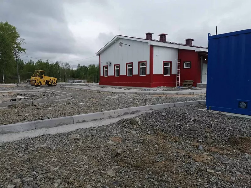 В&nbsp;хабаровском селе Большая Картель завершается строительство амбулатории
